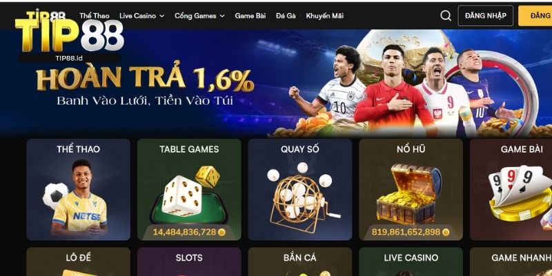 Khuyến mãi hoàn trả 1.6%